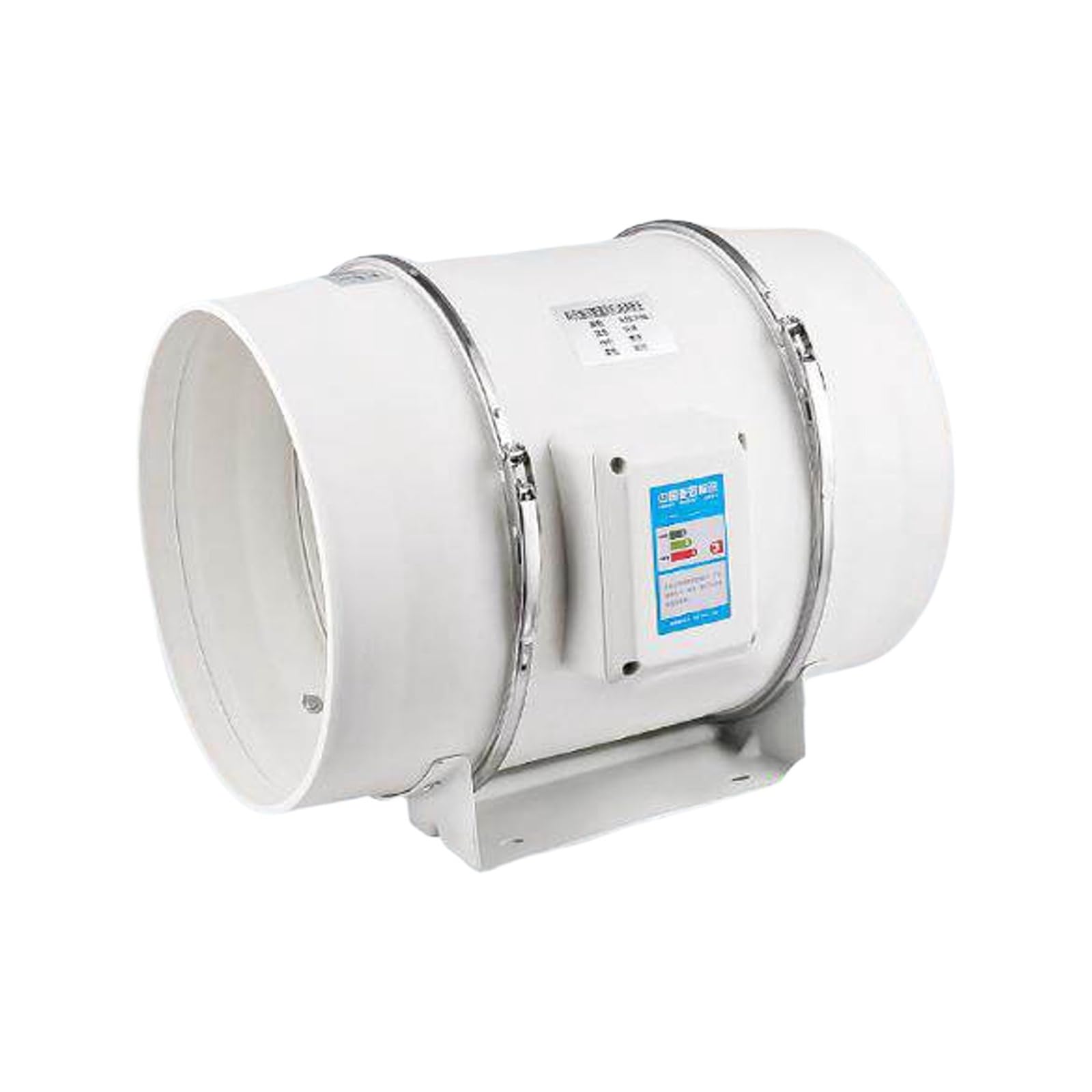 Ventilador de conducto extractor diagonal de 8 pulgadas y 200mm con mando de cuatro velocidades