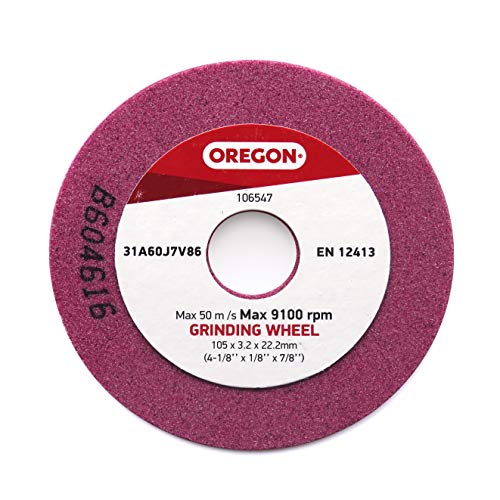 Meule pour mini-affûteuse diamètre 105 mm Oregon - Pour 318' - Vendu par 1