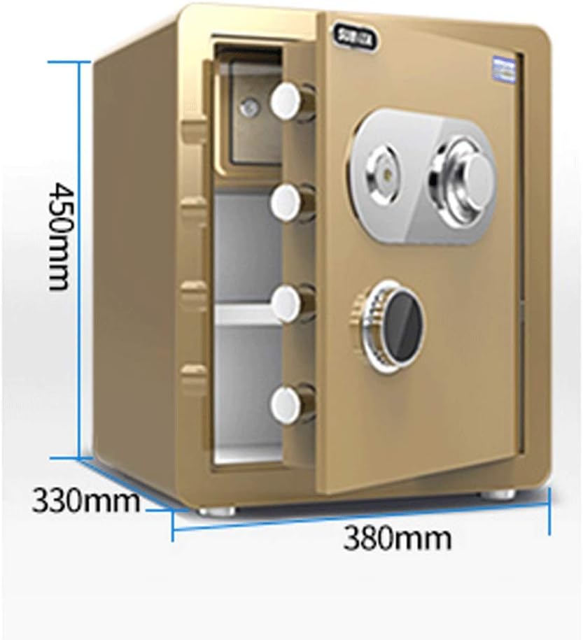 Electronic Luxury Digital Safe Deposit Box Keyboard Lock Home Office Hotel Business Jewelry Cash Use Storage Money strongbox