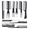 Oneleaf Styling Hair Comb 10PCS Hair Stylists Professional Styling Comb Set Variety Pack Great for All Hair Types & Styles
