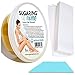 Sugaring Kit for Personal use Professional Grade + 15 Strips + Sugaring Applicator