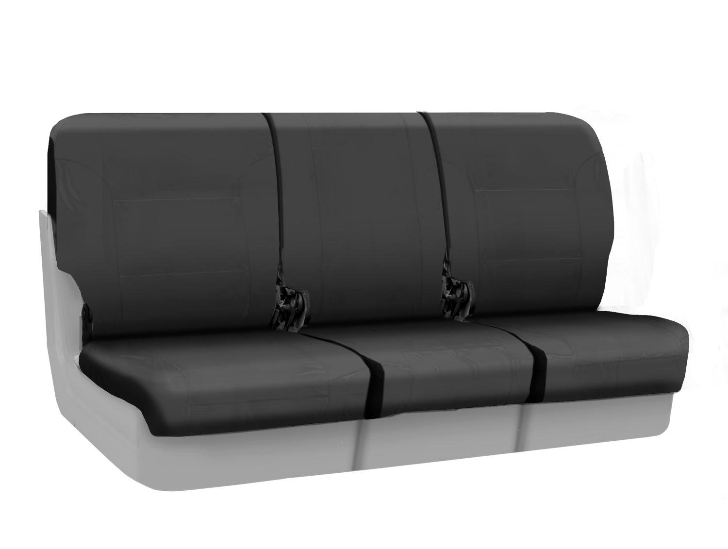 Coverking Custom Fit Front 40/20/40 Seat Cover for Select Dodge RAM 2500/3500 Models - Ballistic (Charcoal)