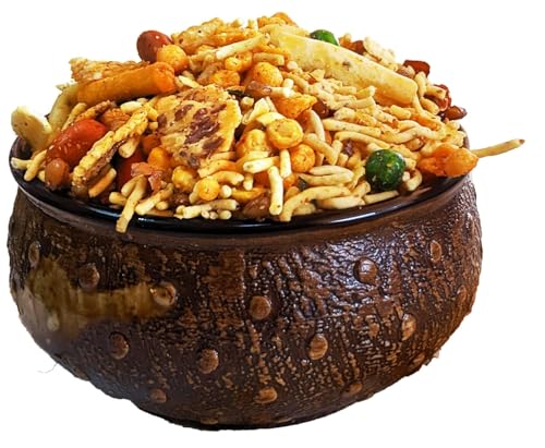 Image of Santushti Namkeen Special Hing Mixture-200 Gram | Made in Groundnut Oil | Authentic Spicy Snack | Crispy Crunchy Indian Sev for Tea Time, Parties, Travel, Office and Everyday Snacking