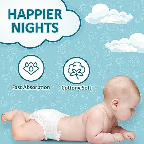 Image of Baby Diaper Pants Extra Large (XL) Pack of 2, 96 Count, (12-18 kg)