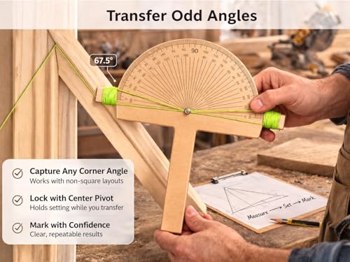 Precision Angle Finder Ruler