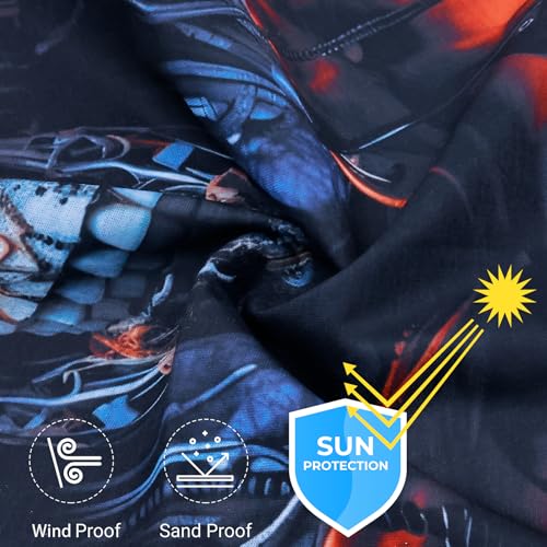 Image of Obacle Neck Gaiter Face Mask Bandana for Dust Wind Sun Protection for Men Women