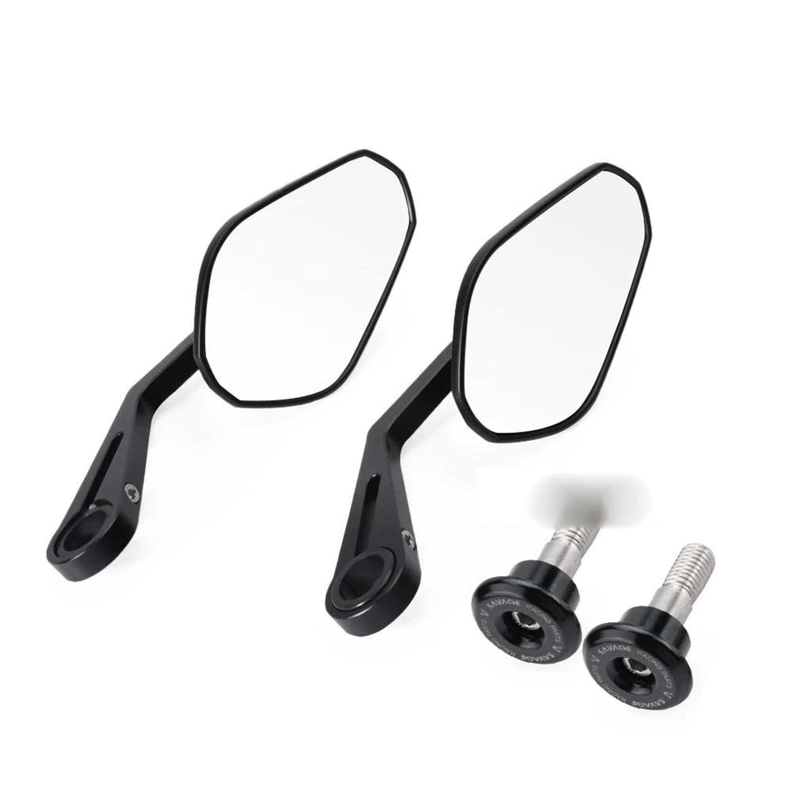 Espejo retrovisor lateral manillar E9 para eliminar ángulos muertos en Scrambler