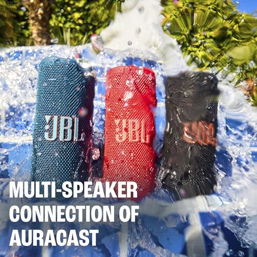 Image of JBL Grip - Compact Bluetooth Speaker with Bold JBL Pro Sound and Ambient Light, up to 14 Hours of Playtime, Water, Dust and Drop-Proof (IP68), & Multi-Speaker Connection with Auracast (Black)