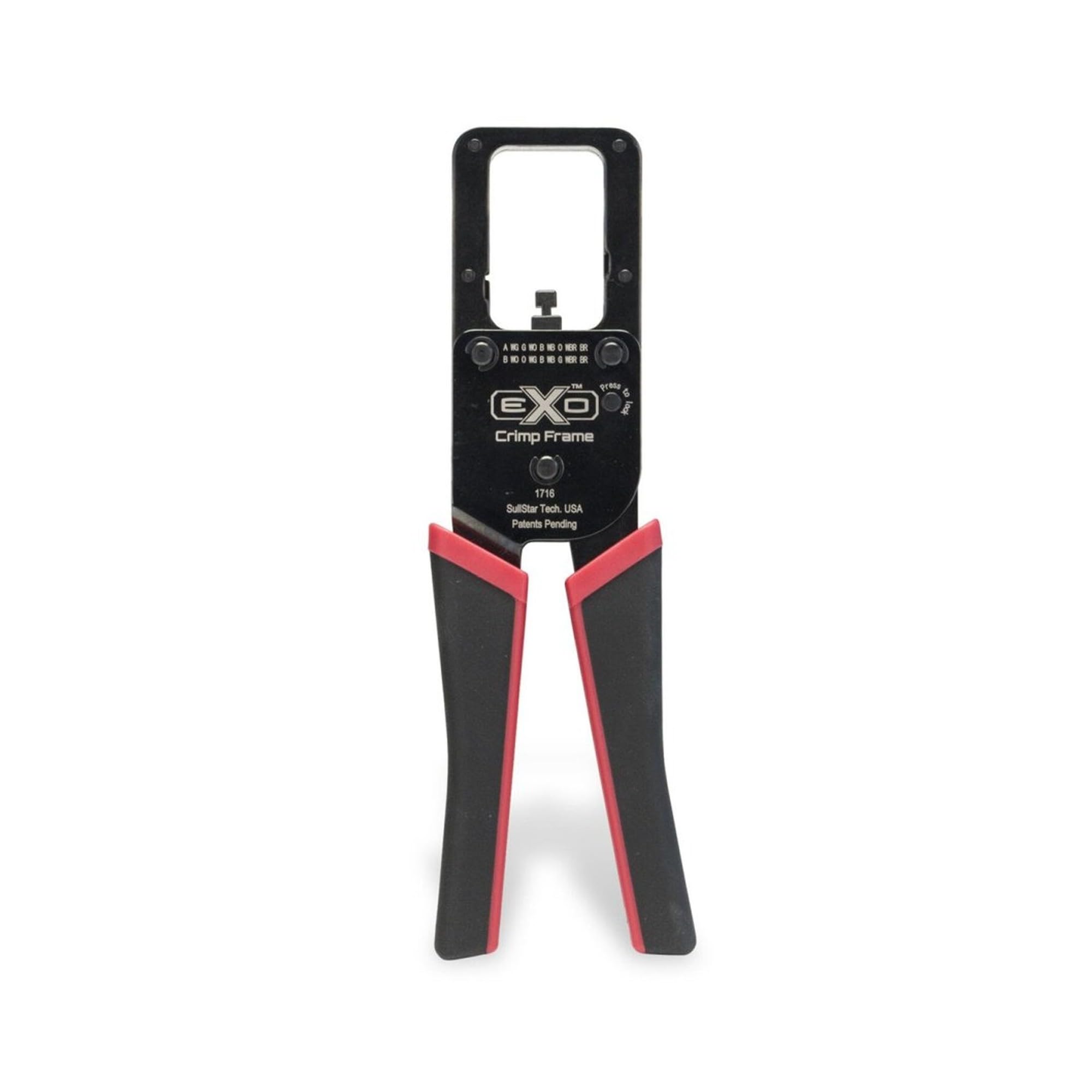 Platinum Tools Marco de crimpado EXO 100062C con troquel EZ-RJ45 para conectores EZ-RJ45