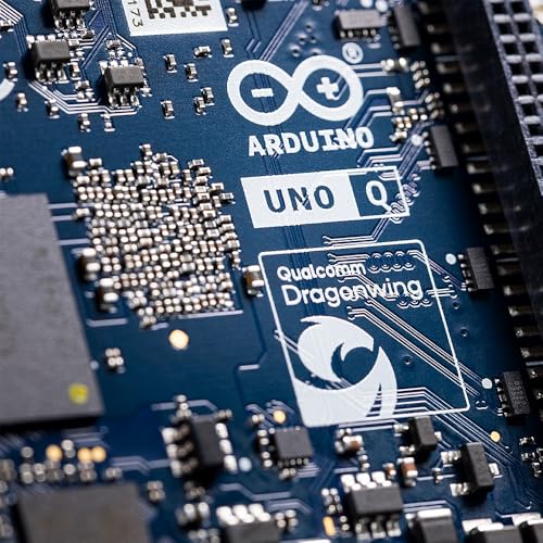 Image of Arduino UNO Q 4GB [ABX00173] - Qualcomm QRB2210 MPU & STM32U585 MCU, AI Vision & Voice Functions, IoT, Robotics, Linux‑Debian‑OS, Wi‑Fi 5, USB‑C
