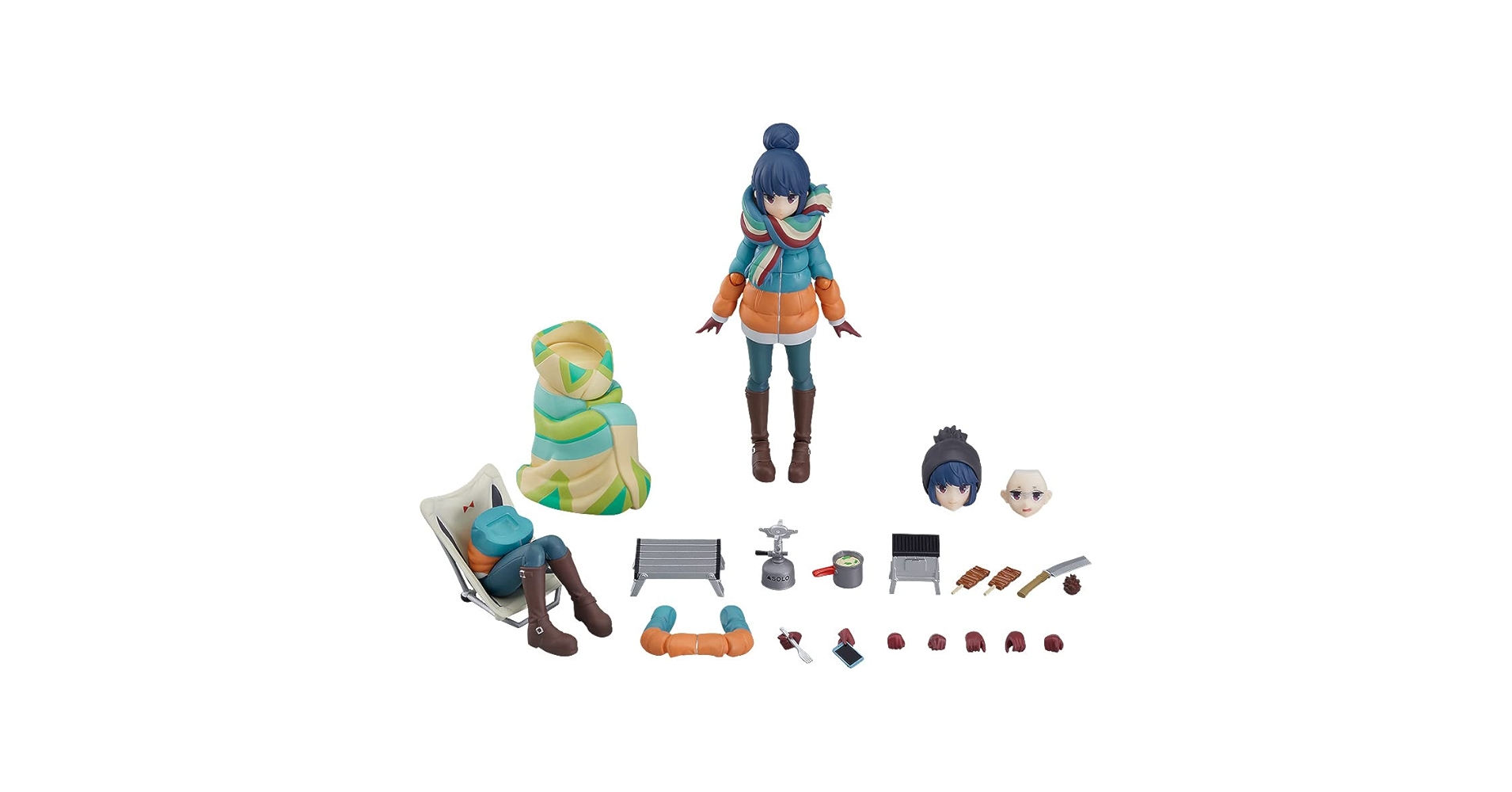figma 志摩 リン DX Edition Amazon.com: Max Factory Laid-Back Camp: Rin Shima Figma DX