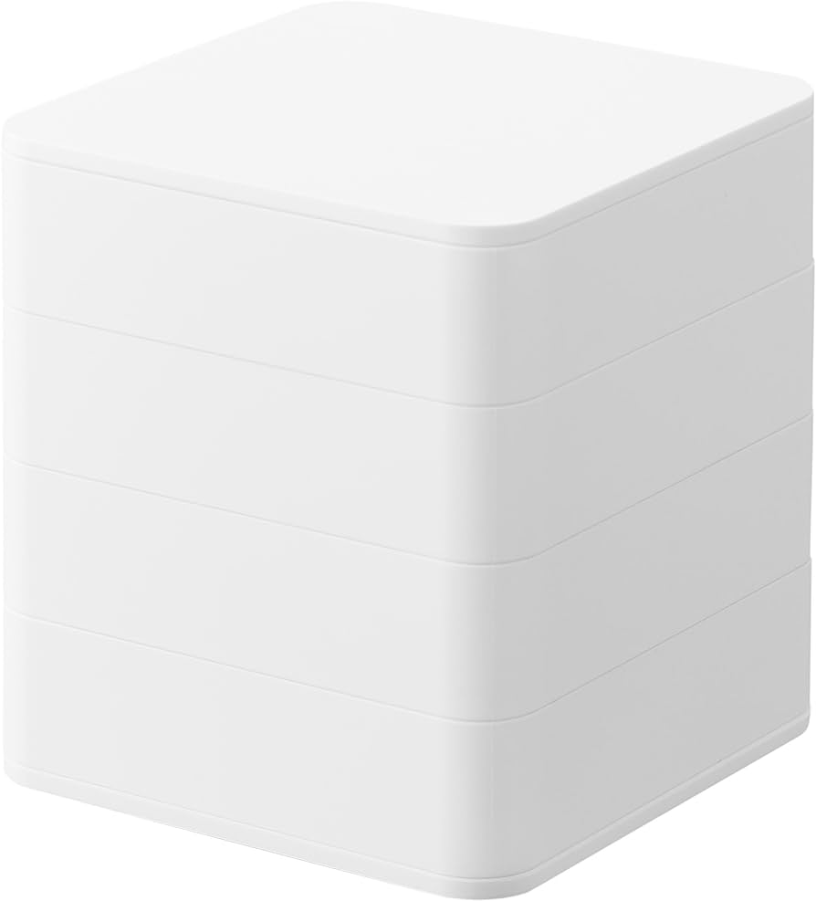 ホワイト アクセサリーケース ガラス蓋付き ホワイト アクセサリーケース ガラス蓋付き