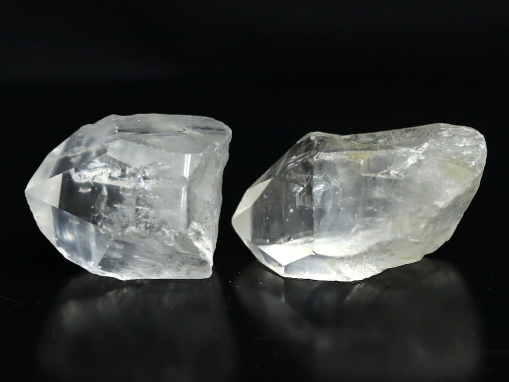 水晶 ポインター 原石 2点セット 水晶 ポインター 原石 2点セット