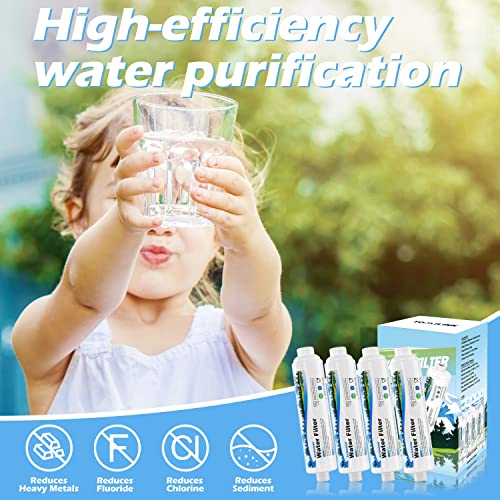 Yomilink Rv Inline Water Filter, Nsf Certified, Reduces Odor, Bad Taste, 20 Microns Water Filter For Rv, Camper, Marine, Drinking, Trailers And Boats, 4 Pack #TOP5