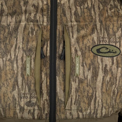 Drake Waterfowl Men's LST Guardian Flex Double Down 1/4 Zip Eqwader Insulated Waterproof Breathable Hunting Jacket2