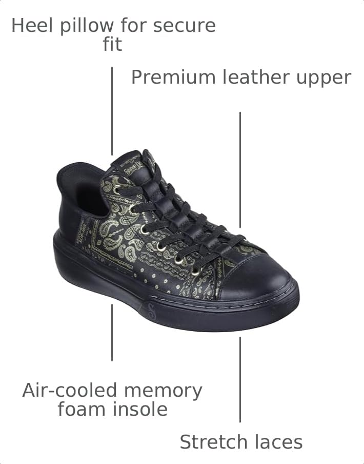 Image of Skechers Men's Snoop Dogg: Snoop ONE-Double G Hands Free Slip-Ins Sneaker