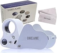 Algopix Similar Product 11 - DREAME 30X 60X LED Light Illuminated