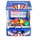 Merchant Ambassador Retro Arcade Electronic: Coin Pusher - Tabletop Game, Push The Coins Over The Edge to Win, 1 Player, Ages 6+