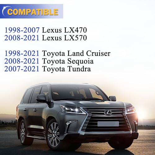 Image of 20PCS M14x1.5 Lug Nut - 7 /8 inch 22mm Hex 47mm Length - Chrome Factory Style Wheel Nuts for Toyota Land Cruiser Sequoia Tundra Lexus LX470 LX570 (OEM# 611-277)
