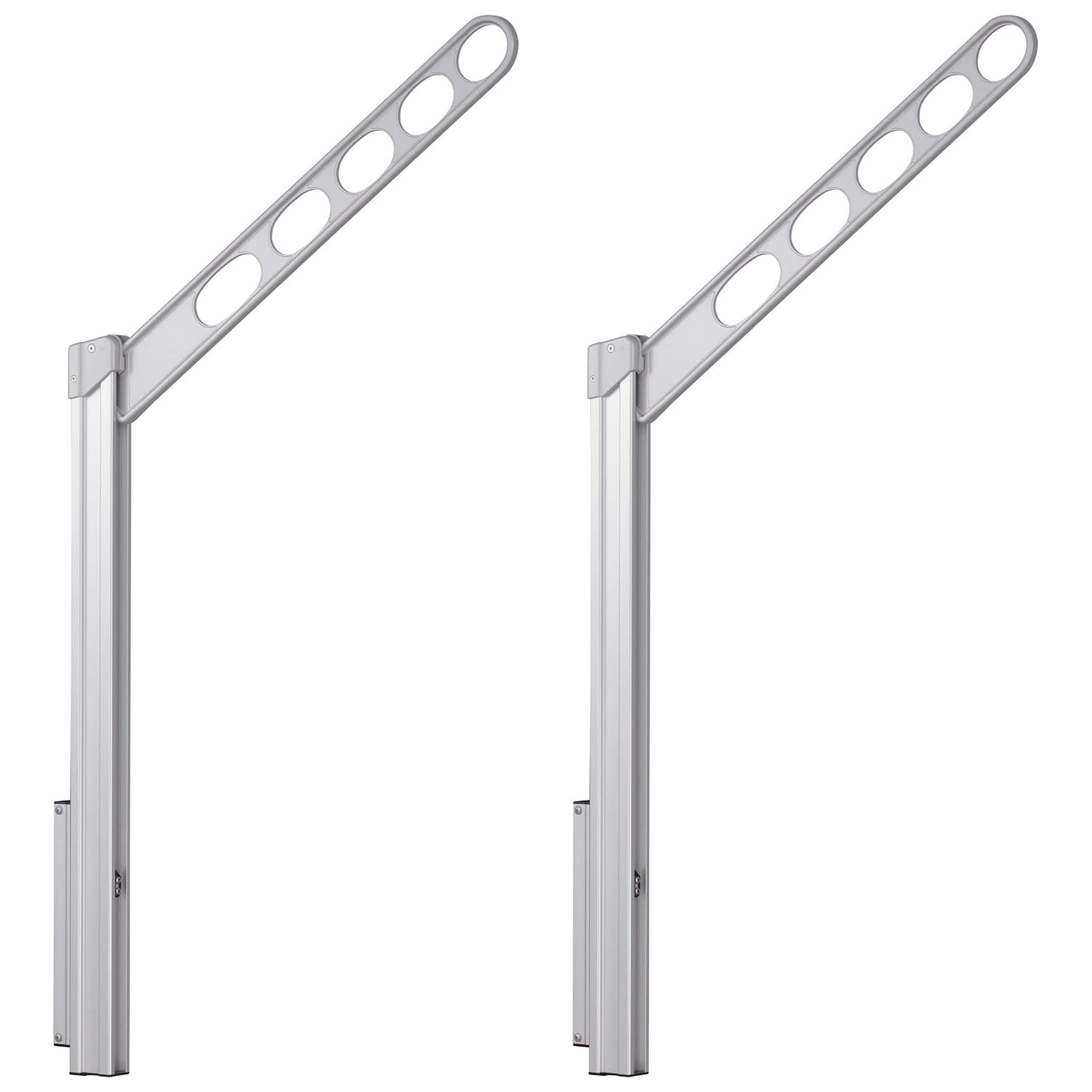 川口技研　腰壁用物干し　ホスクリーンＧP-55　シルバ～アーム50㎜　2本1組 Amazon | 川口技研 腰壁用物干し ホスクリーン GP-55-S シルバー