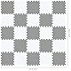 qqpp® 25 Puzzle Eva Schaumstoff Puzzlematte Puzzleteppich Kinder - Krabbelmatte Spielmatte Baby Schadstofffrei Sport rutschfest Bodenschutzmatte Fitness Matte. Weiß, Grau. QQC-ALb25N