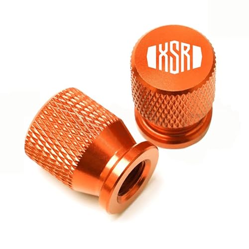 BUNCC Motorrad Rad Reifen Felgen Ventilschaftkappen Abdeckungen CNC-luftdichte Abdeckung für Yamaha XSR700 XSR 700 XSR900 XSR 900