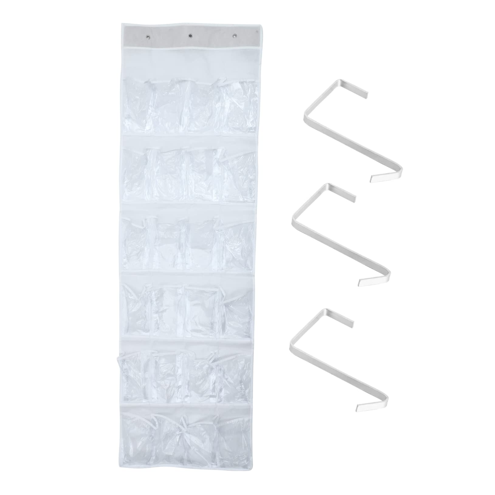 HOOTNEE Shoe Storage Hanging Storage Bag Door Hanger Non-Woven Fabric Multi-Pocket Hanging Organizer Pouch