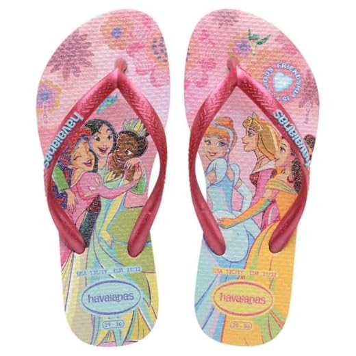 Havaianas - Chinelo Havaianas Infantil Slim Princess Aurora Meninas