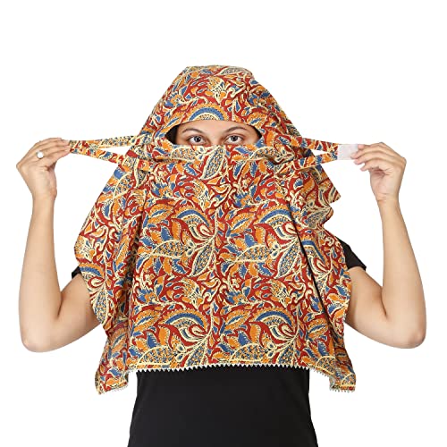 Girl’s Scarf Latest Cotton Made – Full Face Cover, Head, Hair Face Protection – Sun Protection