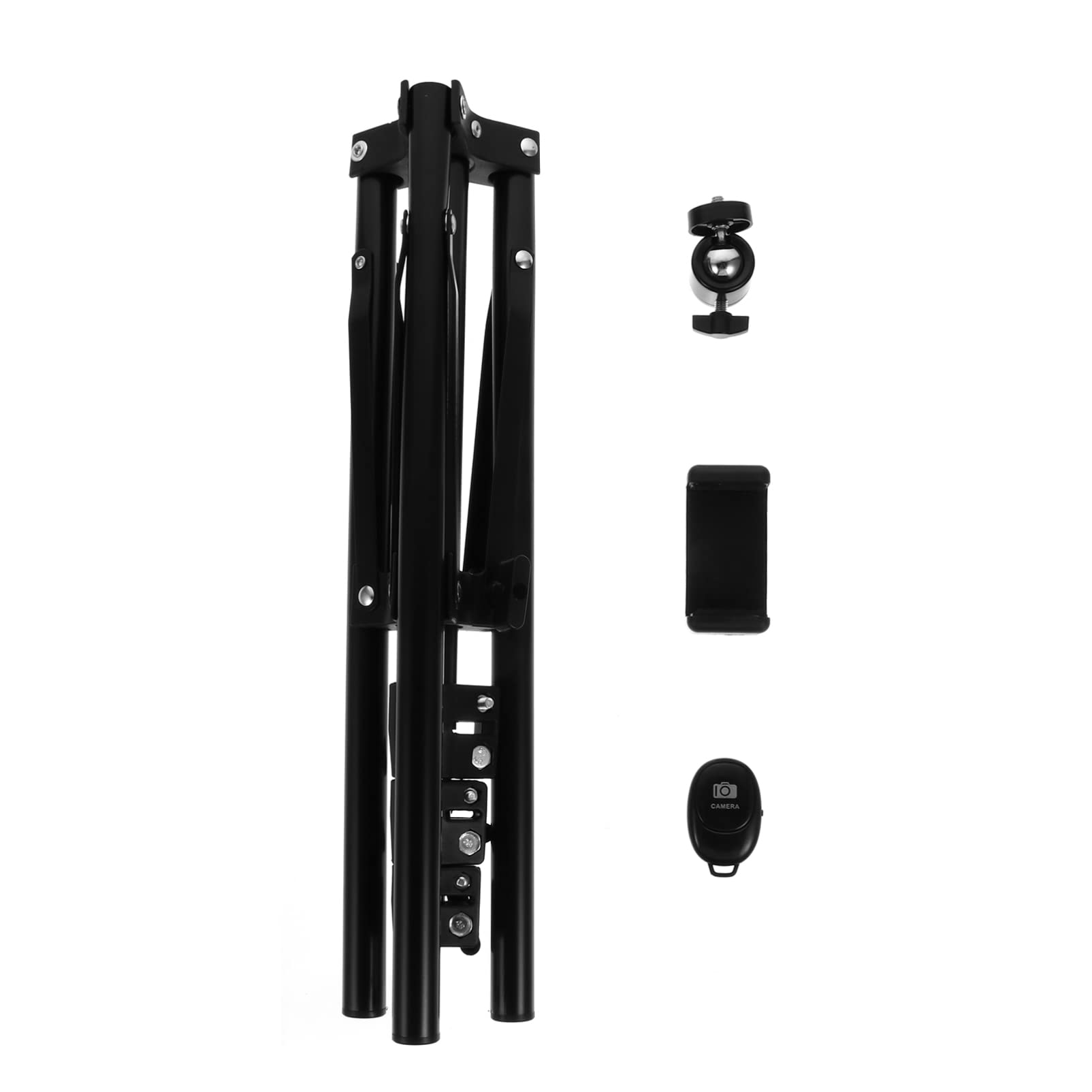 NUOBESTY 1set Supporto Per Smartphone Per Live Streaming e Videoconferenze Treppiede Portatile Multiuso Per Fotografia e Gioco Compatibile Con Telefono Da Design Elegante e Facile Da Usare