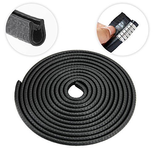 Jtdeal 4 m u-forme Edge Banda di guardia in PVC