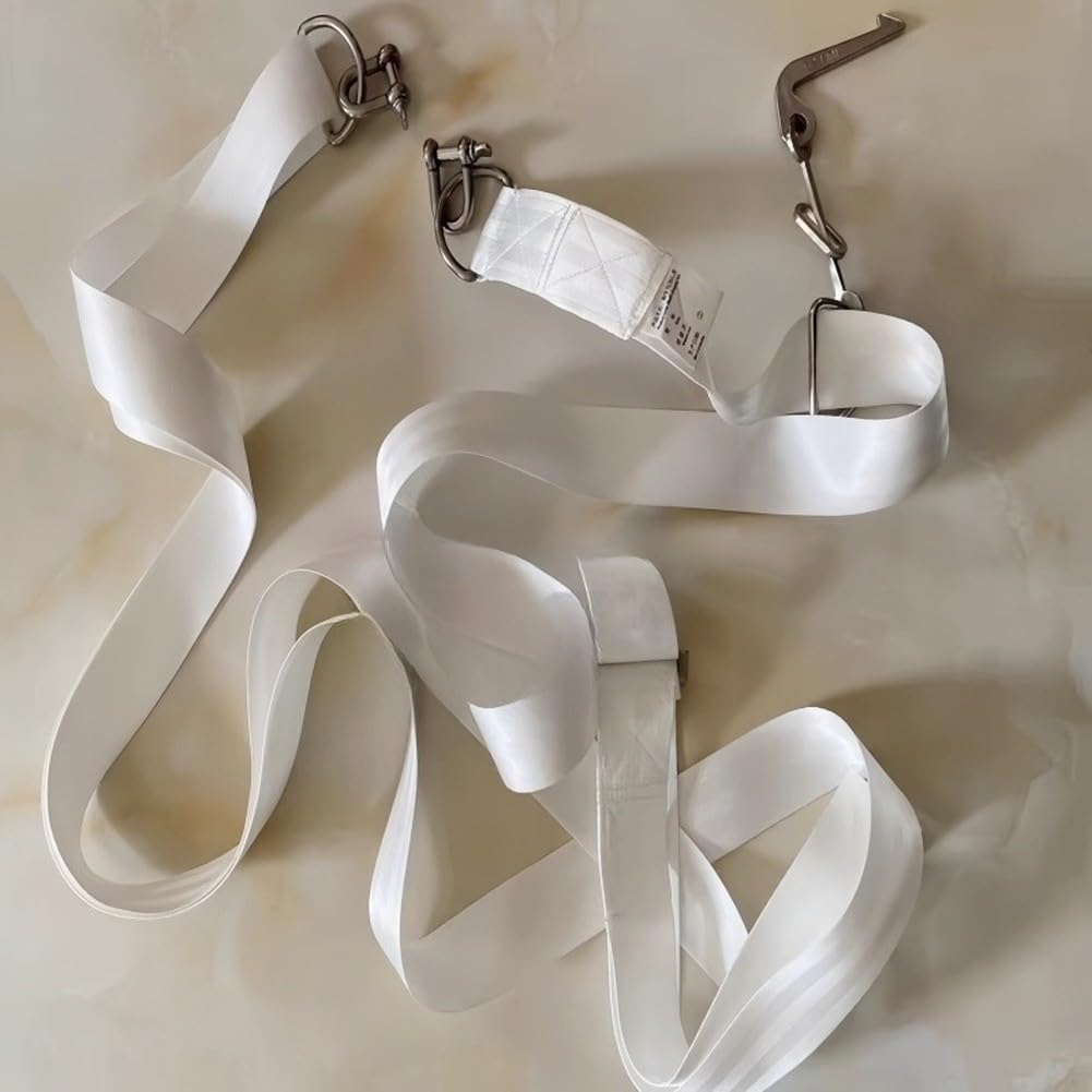 Cinghia Regolabile Zattera per salvataggio Nylon 5m Gancio Cinghia