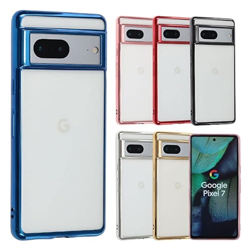 Pixel 7 �P�[�X TPU color Google Pixel7 �\�t�g�P�[�X ���� �J�o�[ �N���A�P�[�X �X�}�z�P�[�X ���^ �ی� �ϏՌ� �s�N�Z��7 au softbank �u���[ A805P7BL