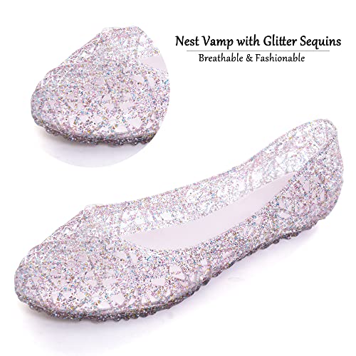Image of Dear Time Women Flat Heel Summer Beach Jelly Shoes