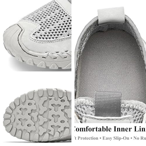 Zenfaze Orthopedic Shoes for Men, Zenfaze Slip on Orthopedic Hiking Shoes, Adjustable Arch Support, Advanced Cushioning4