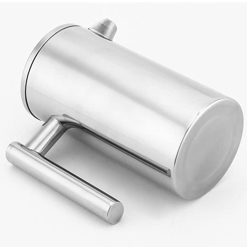 Isolierter Edelstahl mit Thermometer für Zuhause Kaffeemaschine Küchengeräte Kaffeezubehör Glas French Presses