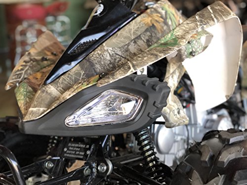 Coleman Powersports Four Wheeler Quad ATV | 125cc, Camo | AT125-B model