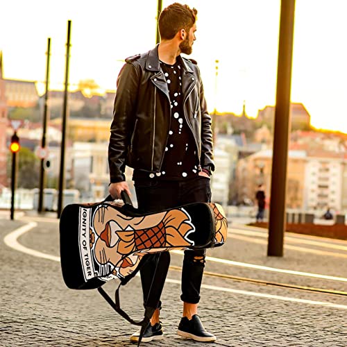 Housse de transport étanche pour guitare avec bandoulière réglable Motif floral, Multicolore 02, 42.9×16.9×4.7 in… - Les Beatles, Paul McCartney, John Lennon, RIngo Starr, George Harrison Housse de transport étanche pour guitare avec bandoulière réglable Motif floral, Multicolore 02, 42.9x16.9x4.7 in… – Image 7