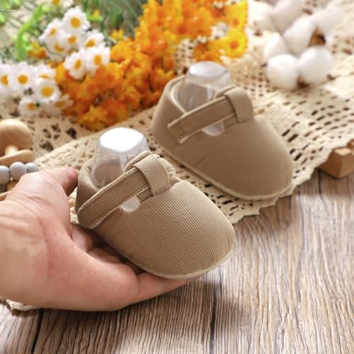 Baby Booties Newborn Baby Shoes Infant Warm Slippers Non-Skid Warm Corduroy Ankle Boots for Boy Girl Shower Gifts4