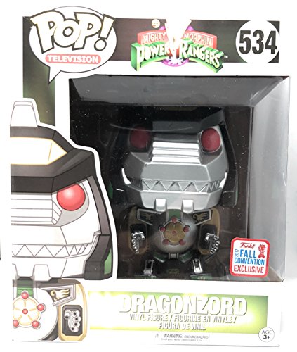 Funko - Figurine Power Ranger - Dragonzord Green Oversided Exclu Pop 15Cm - 0889698151771