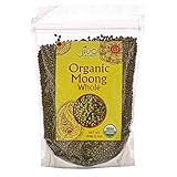 Jiva Organic Mung Bean - Mung Moong Beens Whole for Sprouting and Cooking - 2 lb Bean Bag – Indian Spices