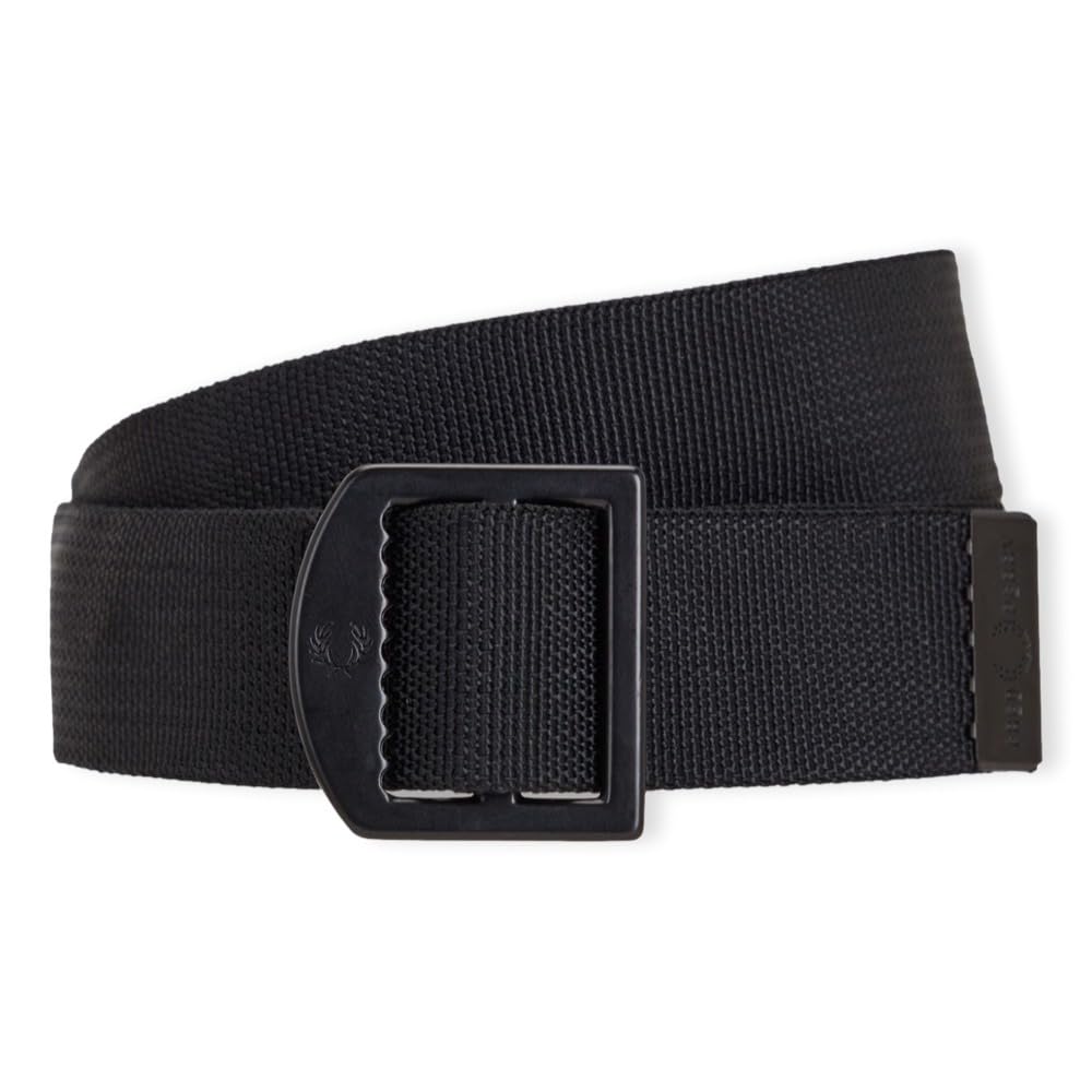Mens Unisex Webbing Belt BT7423 in Black