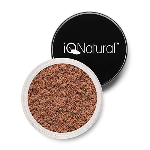 IQ Natural Premium Mineral Beauty Powder Natural Touch Bronzer Large 5g New!