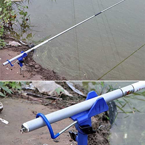 Support De Canne à Pêche KING CARP Pour 3 Cannes – Réglable 70–110 Cm, Avec Repose-pieds, Balançoires Et Sac De Transport – Modèle Amélioré 2022