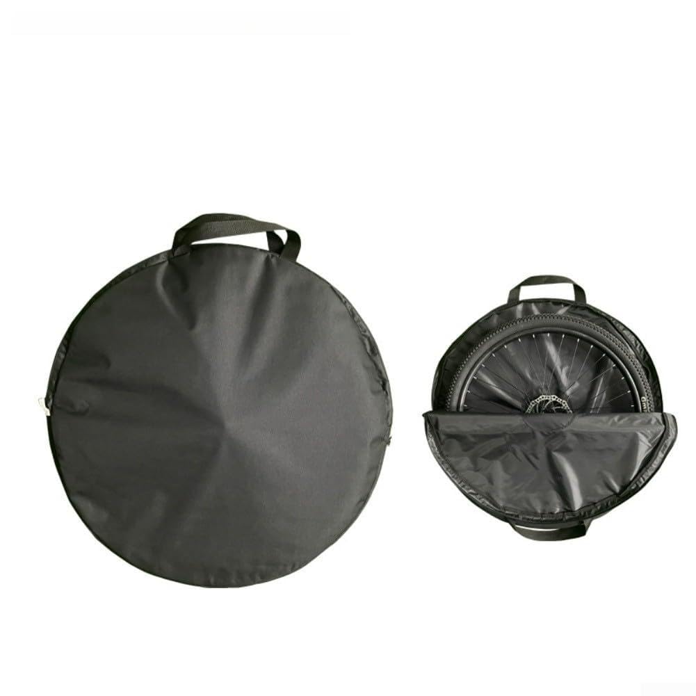 Borsa da trasporto per bicicletta da viaggio, ottimizzata, impermeabile, pieghevole, con cerniera resistente e ampio spazio interno, adatta per trasportare biciclette in modo sicuro e facile (66-68,6