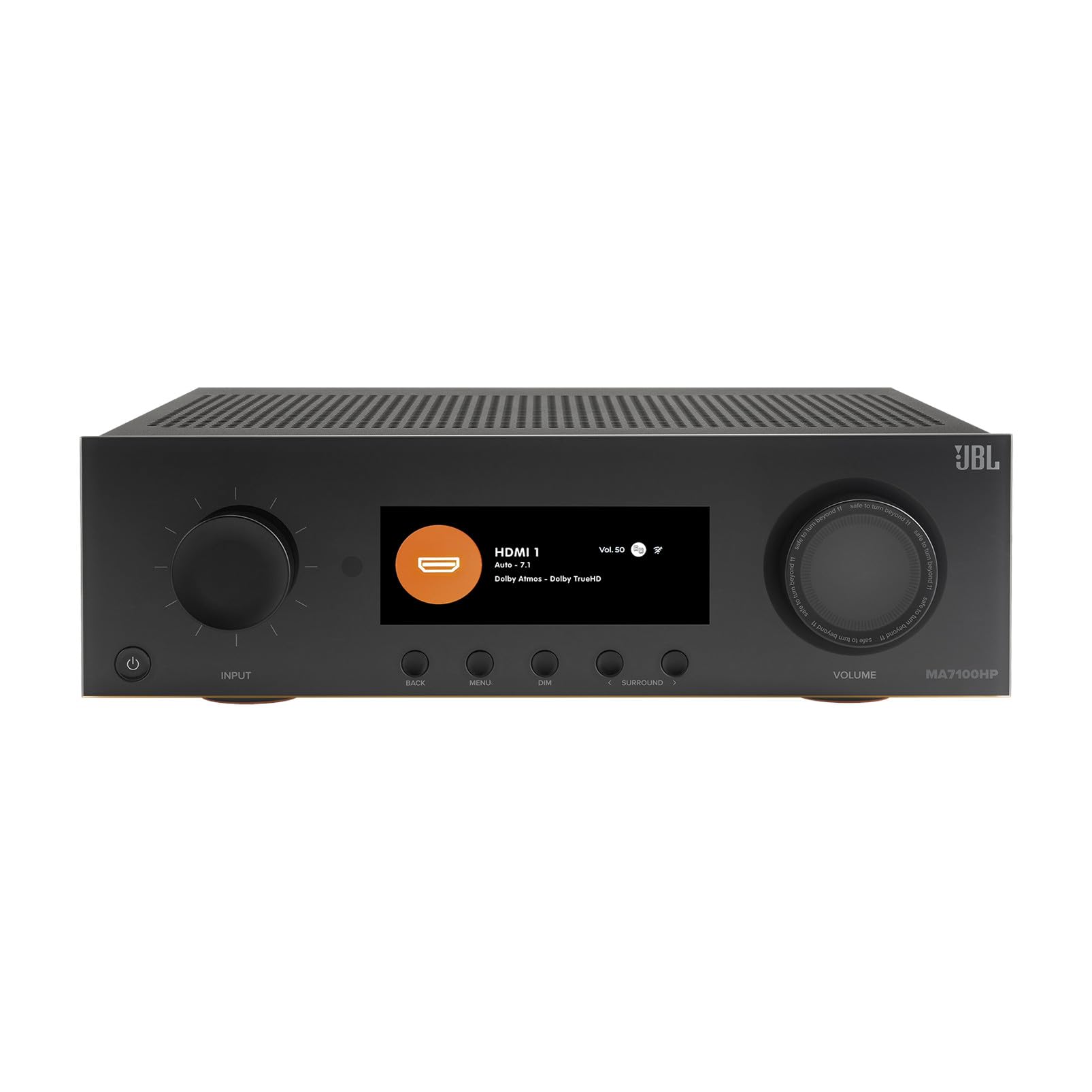JBL MA7100HP - 7.2-Kanal 8K Hochleistungs-AV-Receiver 125W (Schwarz)