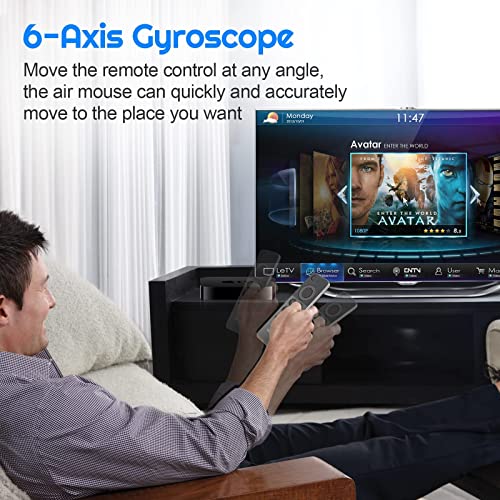 Wechip W3 Air Mouse 4-In-1 W3 Voice Remote 2.4G Wireless Remote Control thumb #6