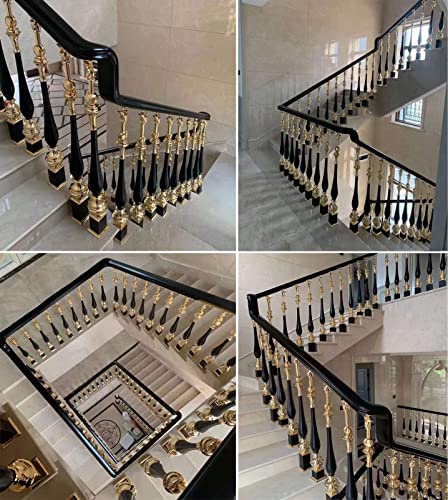 Barandilla de escalera redonda y ajustable para solucionar desniveles 2