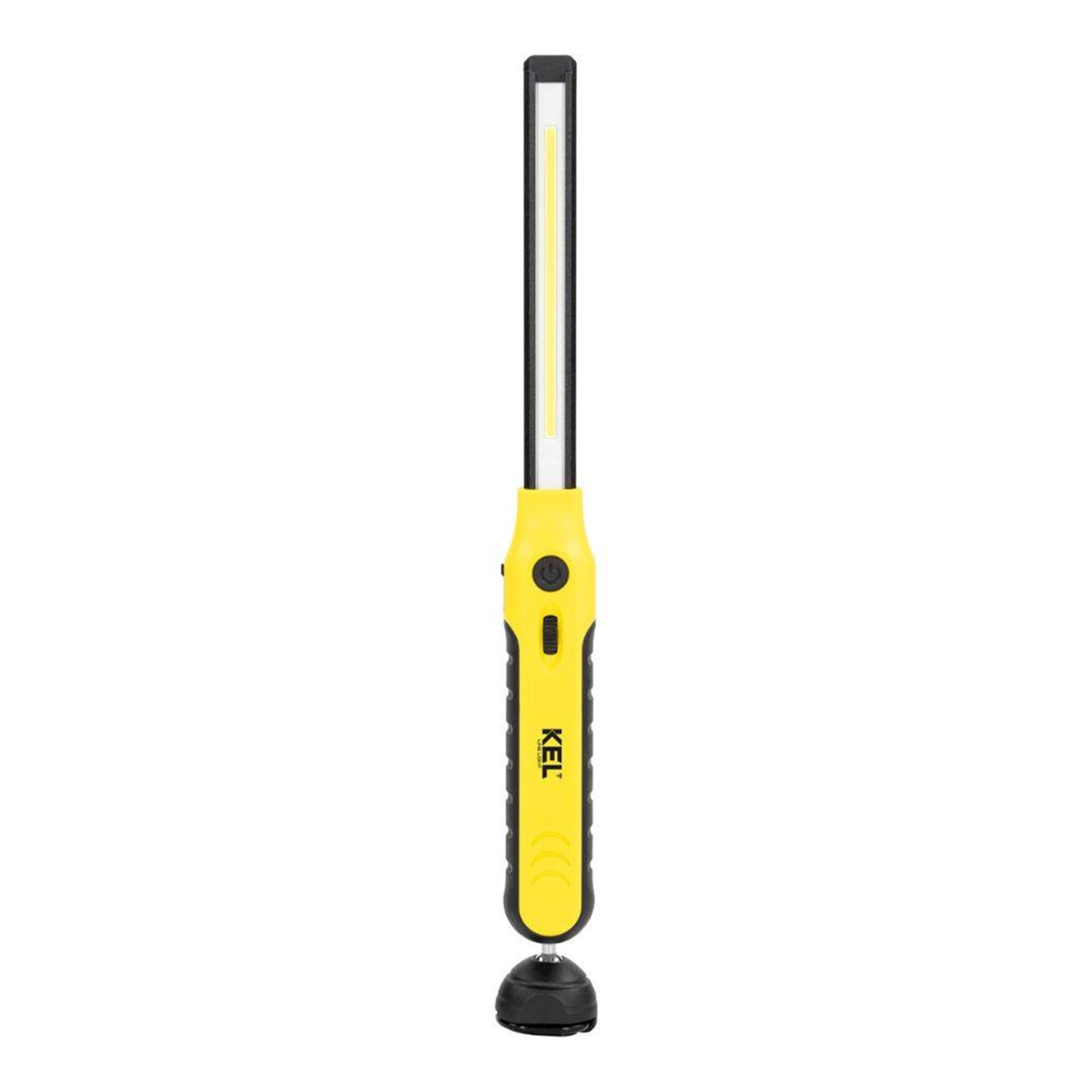 KEL LIGHT - Lámpara de taller (1000 lúmenes, LED, 6500 K, color negro y amarillo)