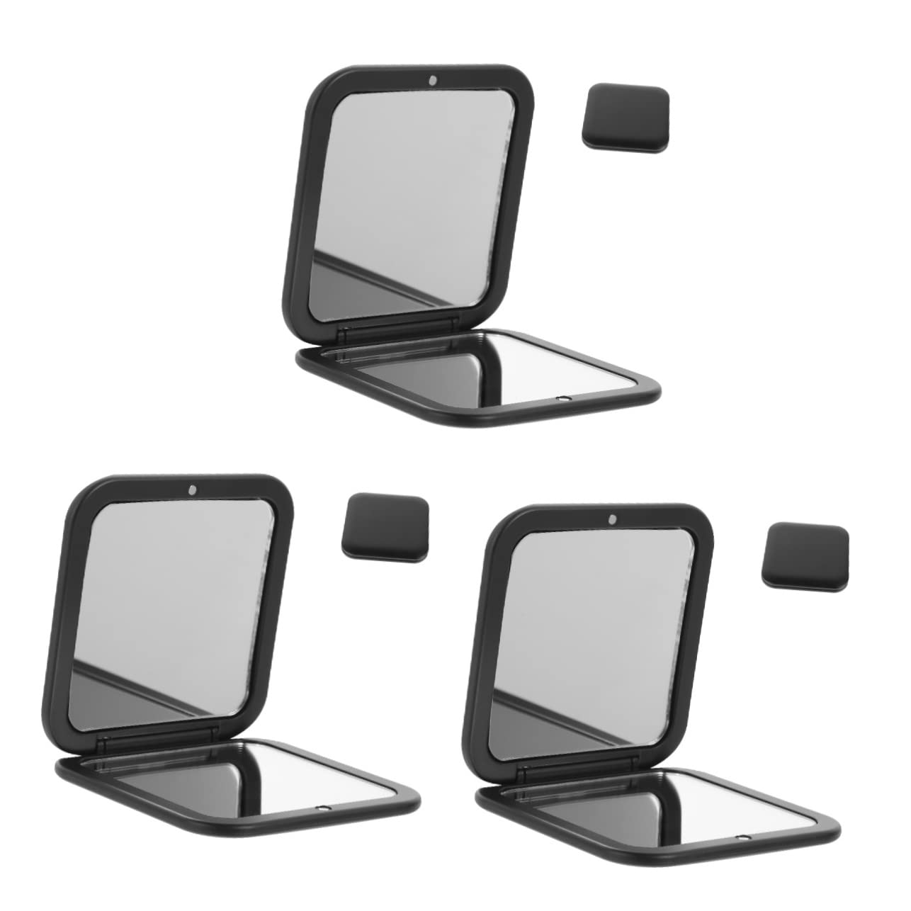 3 Pezzi Specchio Da Bagno Specchio Compatto Pieghevole Specchio Estetico Per Borse